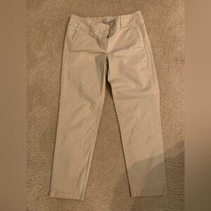 Loft outlet chino cropped pant